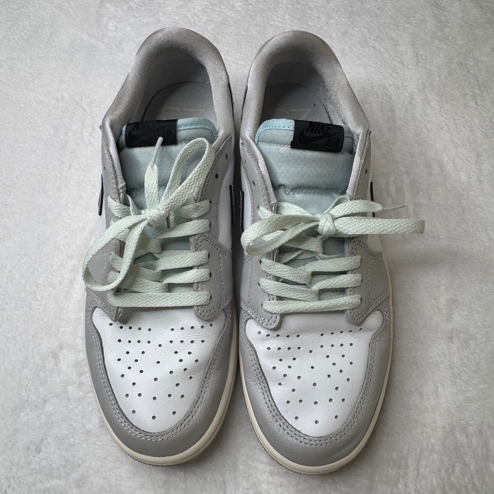 Nike Jordan 1 Low OG Year Of The Snake Mens 10 White Grey Streetwear HF3144-100